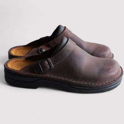 Orthopaedic Leather Shoes-Slippers