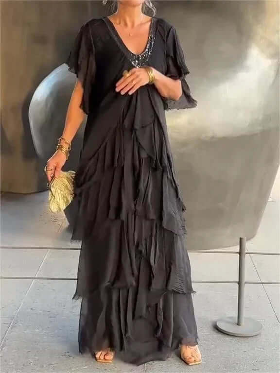 Women's Summer Dress with Sleeves