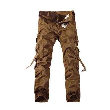 Men's Camo Combat Cargo Trousers