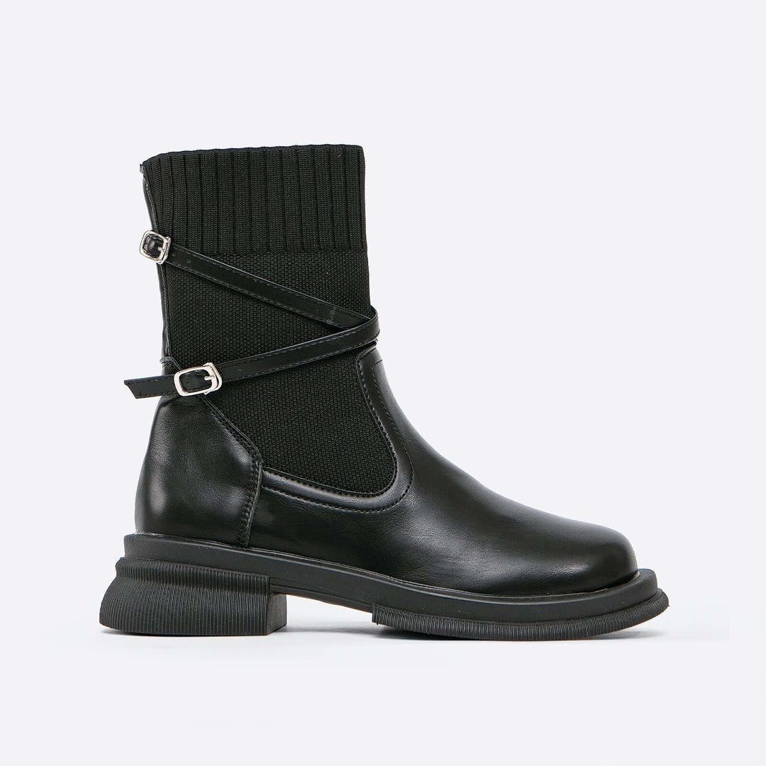 Women's Faux Leather Ankle Boots