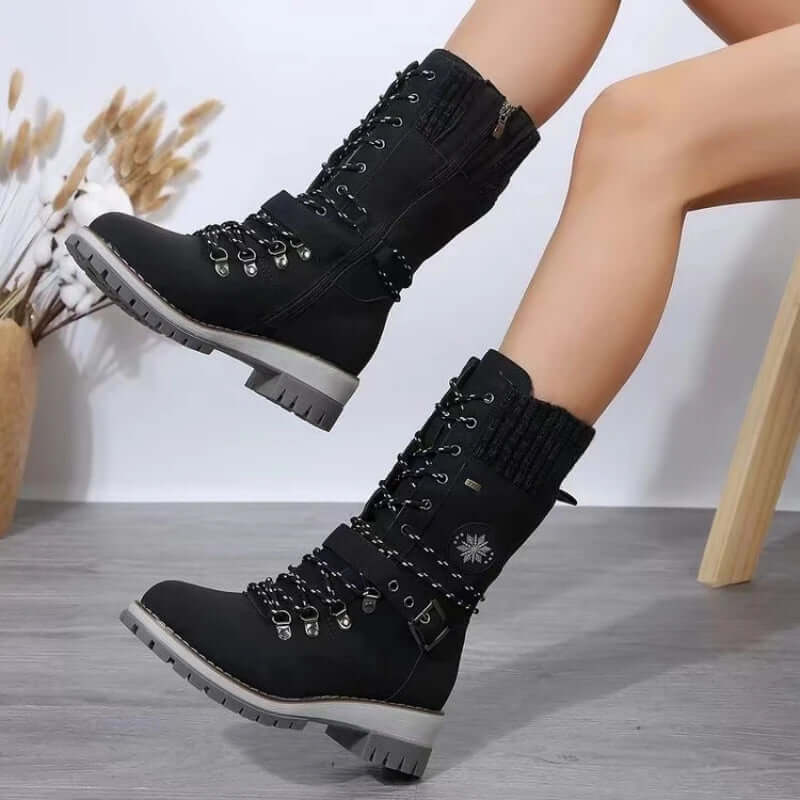 Women's Casual Side Zip Ankle Boots
