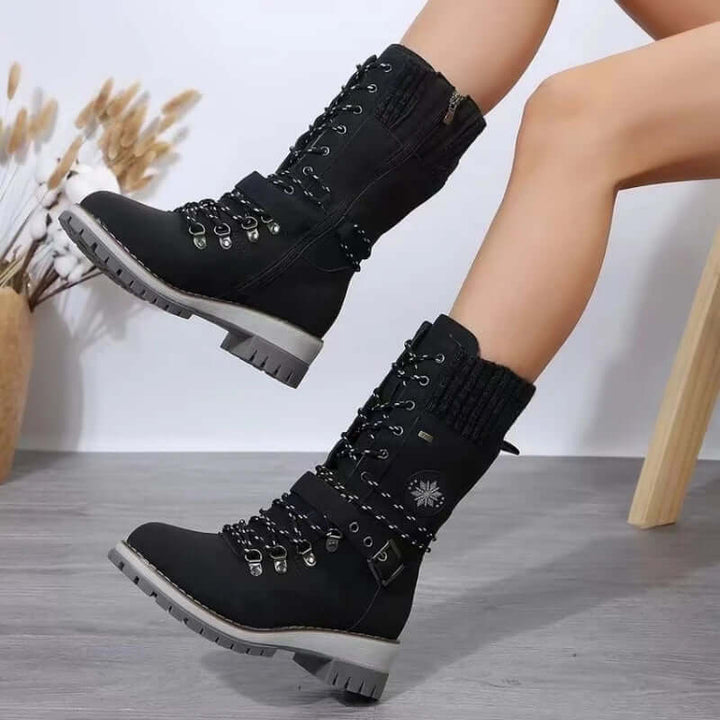 Women's Casual Side Zip Ankle Boots