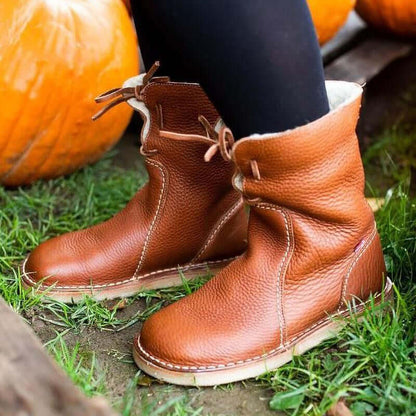 Waterproof Wool-Lined Boots for Women