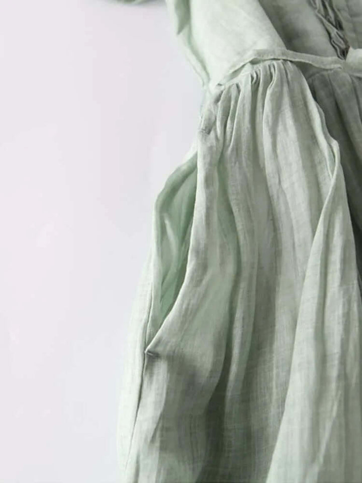 Women's Cotton Linen Dress