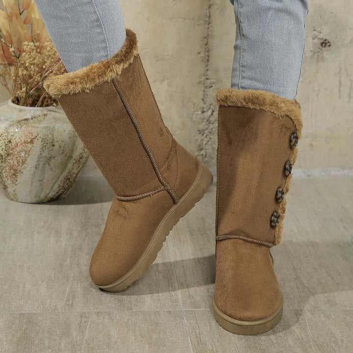 Women's Leather Winter Ankle Boots