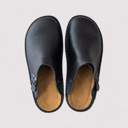 Orthopaedic Leather Shoes-Slippers