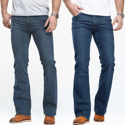 Men's Bootcut Stretch Denim Jeans