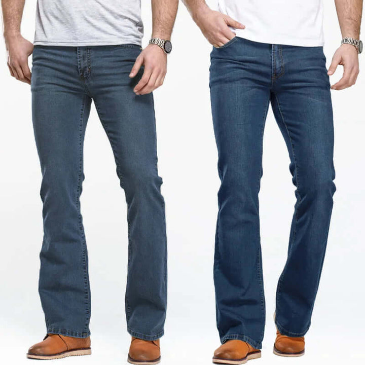 Men's Bootcut Stretch Denim Jeans