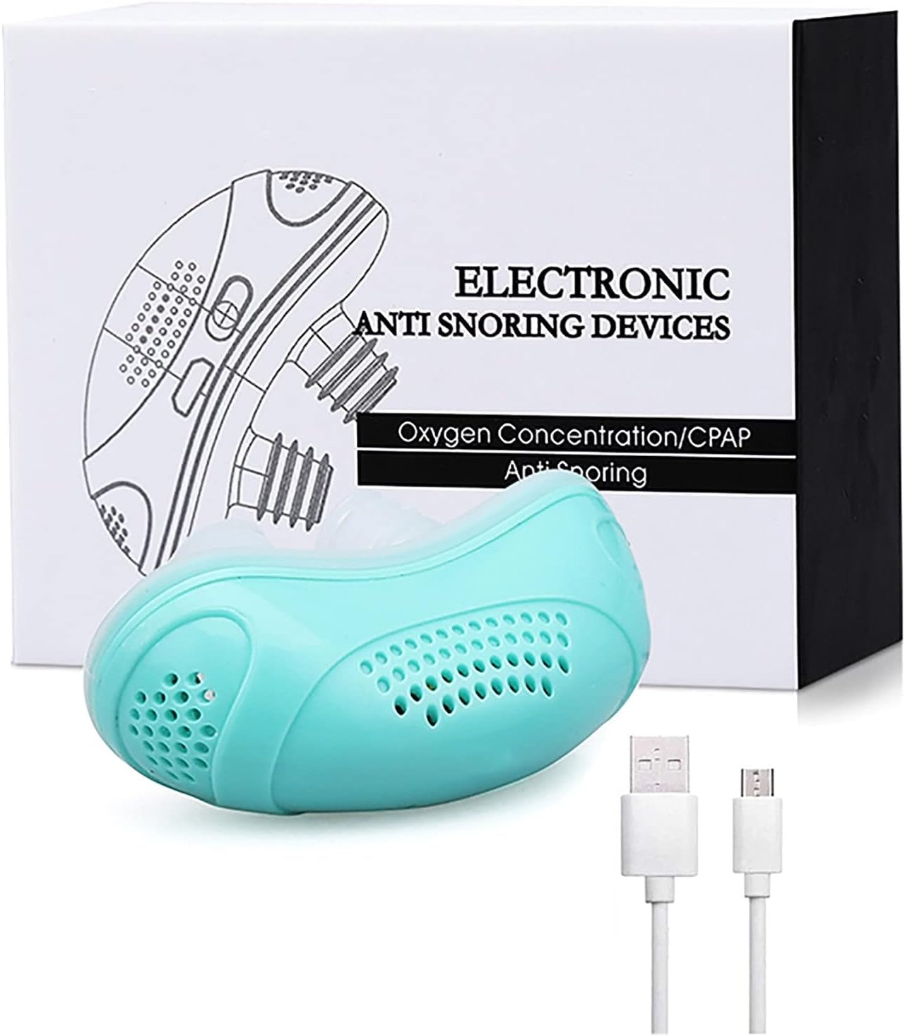 Portable Sleep Apnoea Device - Anti-Snoring Rechargeable CPAP