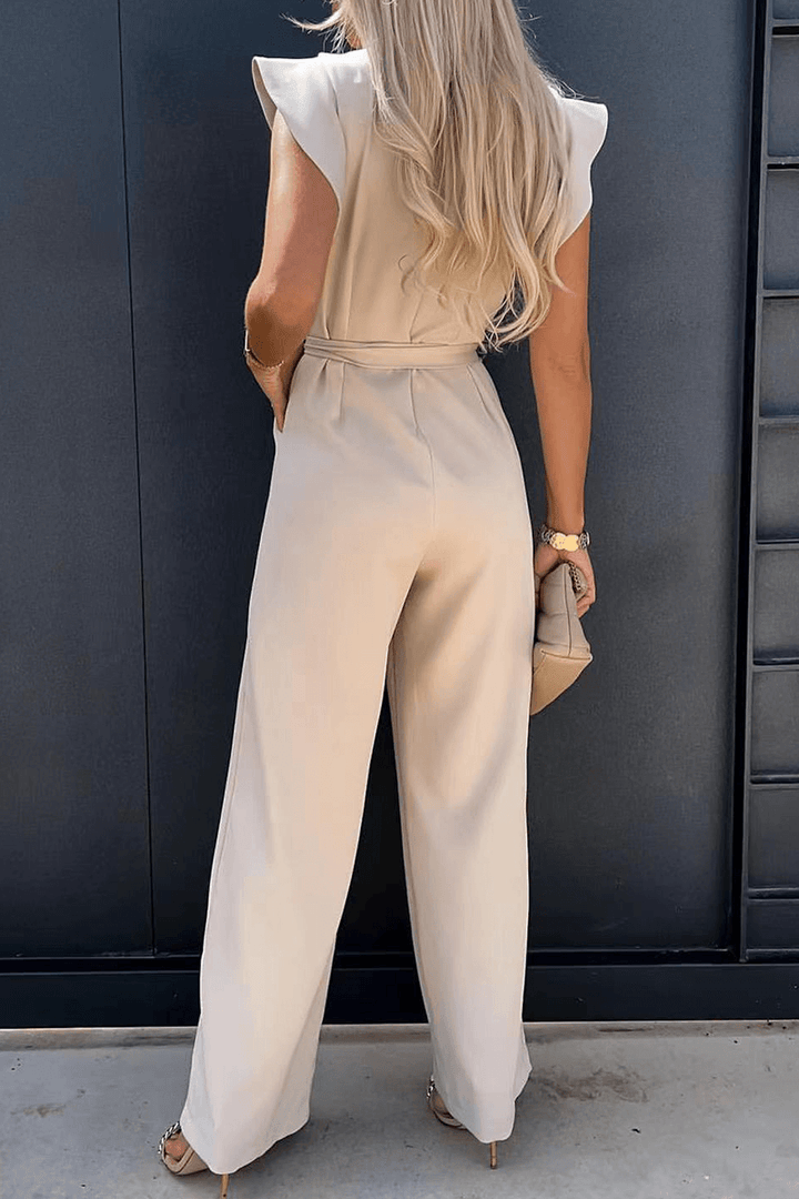 Women's Flared Sleeve Jumpsuit