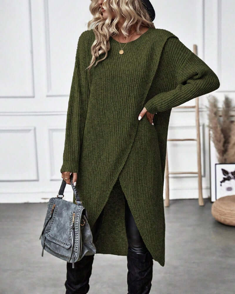 Soft Fabric Midi Dress