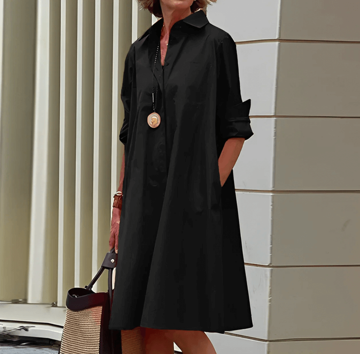 Stretch Fit Polo Dress