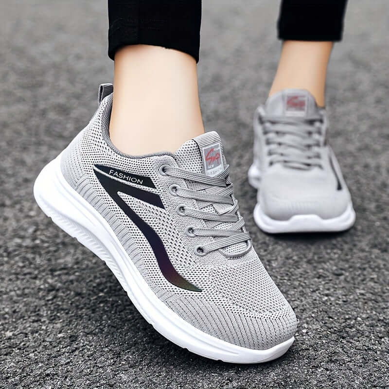 Women's Breathable Knitted Casual Sneakers