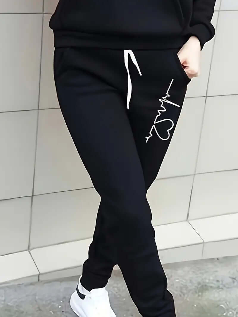 Women's Sportswear Hoodie and Pants Set
