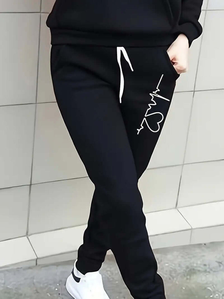 Women's Sportswear Hoodie and Pants Set