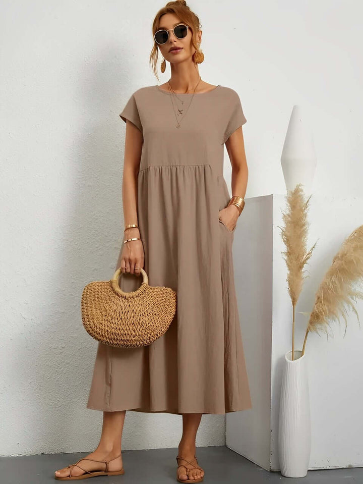 Summer Cotton Dress - Breathable & Comfortable