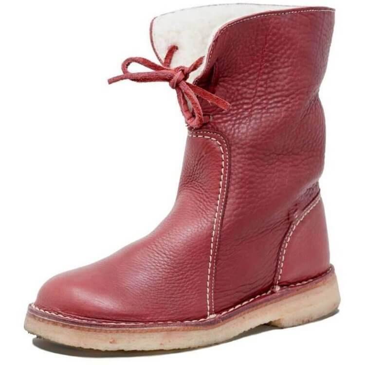 Waterproof Wool-Lined Boots for Women