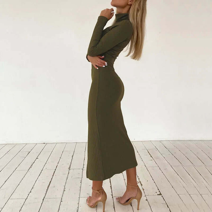 Women's Ribbed Knit Two-Piece Set