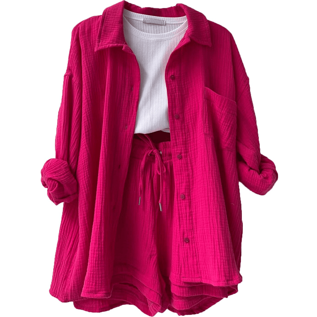 Women's Cotton Loungewear Set