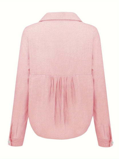 Women's Relaxed Fit Cotton Blend Shirt