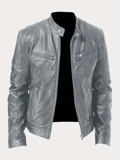 Men's Classic Leather Jacket