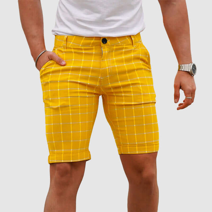 Men's Relaxed Fit Cotton Blend Shorts