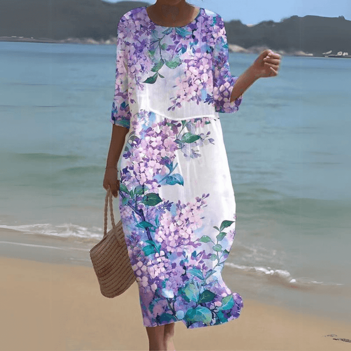 Women's Flowy Midi Dress