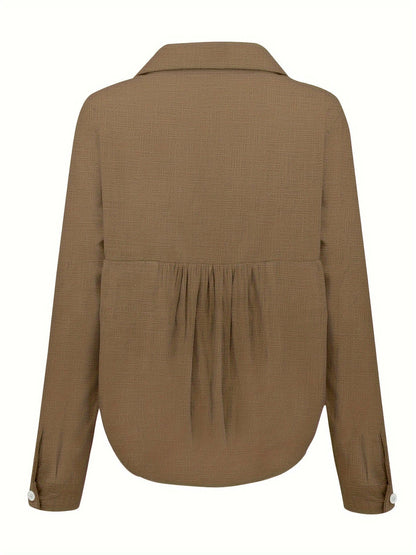 Lightweight Relaxed Fit Blouse
