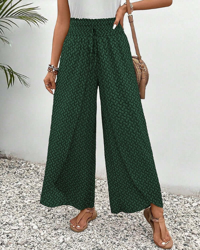 Women's Breathable Tulip Wide Leg Trousers