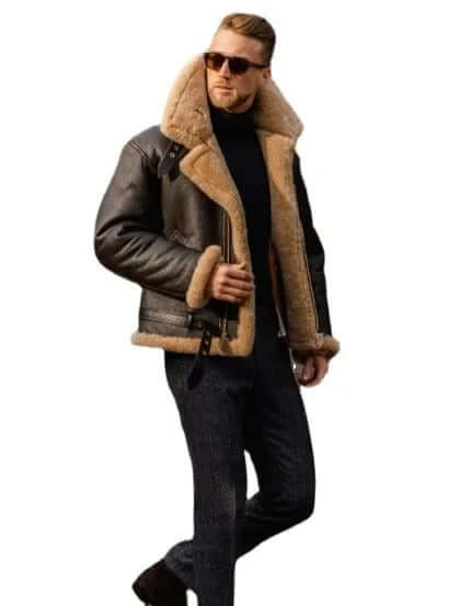 Shearling Sheepskin Flying Jacket