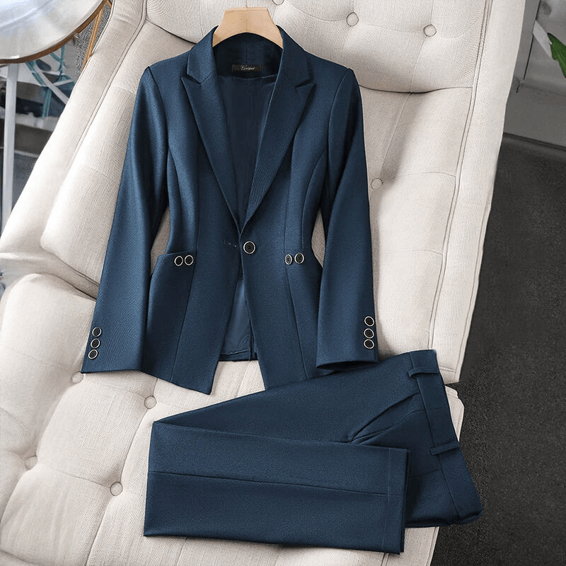 Women's Tailored Blazer and Trouser Set