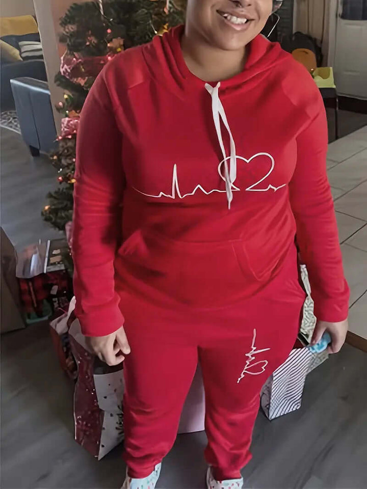 Women's Sportswear Hoodie and Pants Set