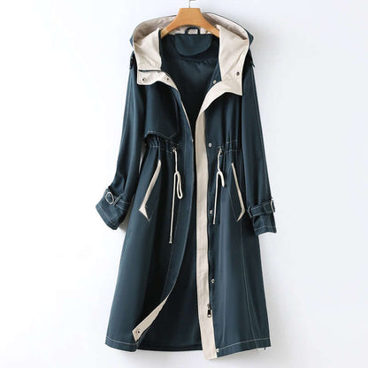 Women's Hooded Windbreaker Jacket