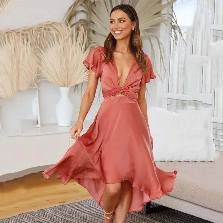 Women's Midi Wrap Dress