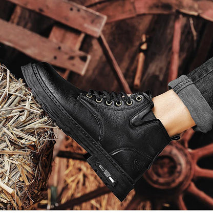 Men's Waterproof Insulated Winter Boots