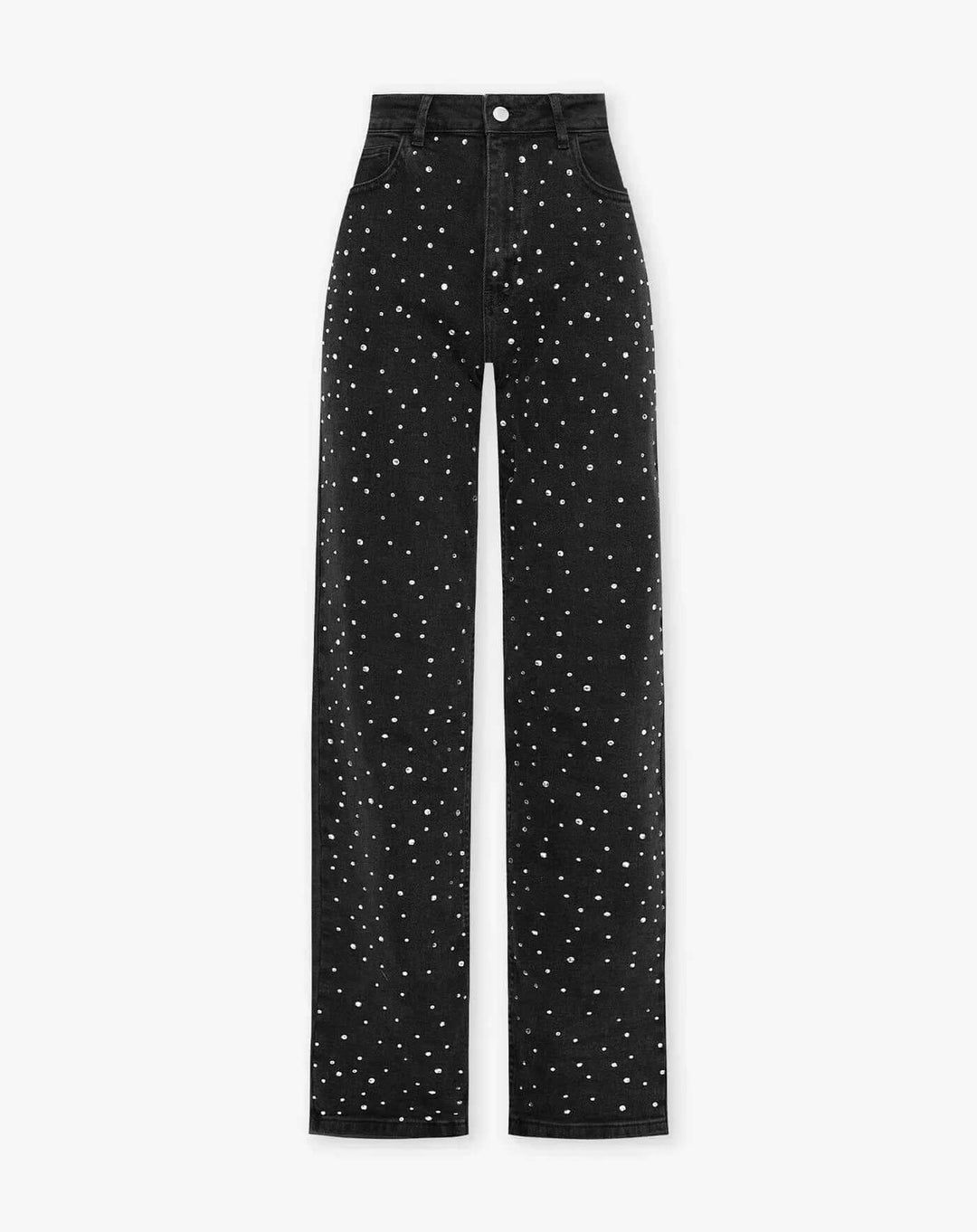 Women's Embellished Straight Leg Jeans