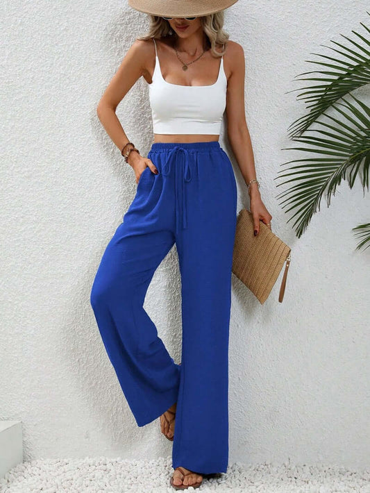 Linen Trousers - Comfortable Fit
