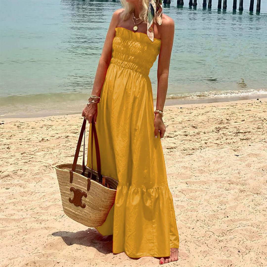 Summer Maxi Dress = Casual Tube Style