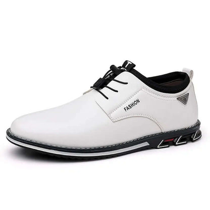 Men's Pointed Toe Casual Lace-Up Shoes