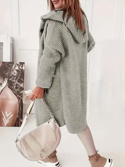 Women's Loose Hooded Cardigan