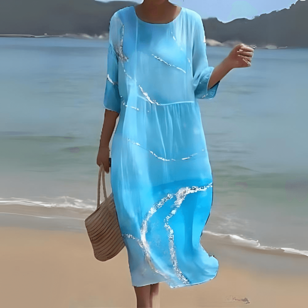 Women's Flowy Midi Dress