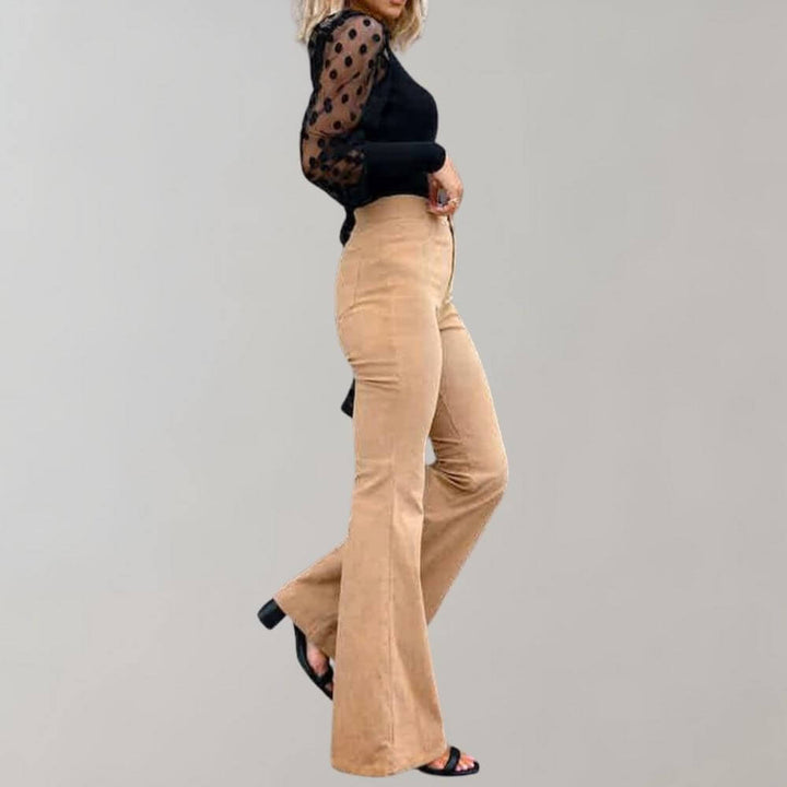 Women's High-Waisted Wide Leg Trousers