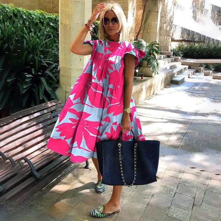 Women's Summer Casual Midi Dress