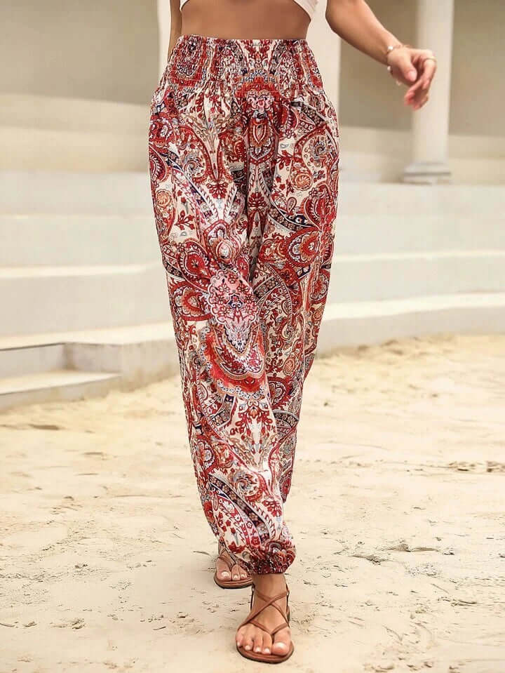 Women's Bohemian Relaxed Fit Pants