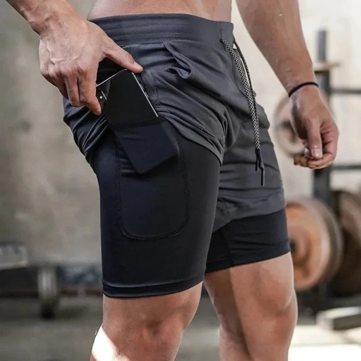 Men’s FlexStride Breathable Sports Running Shorts