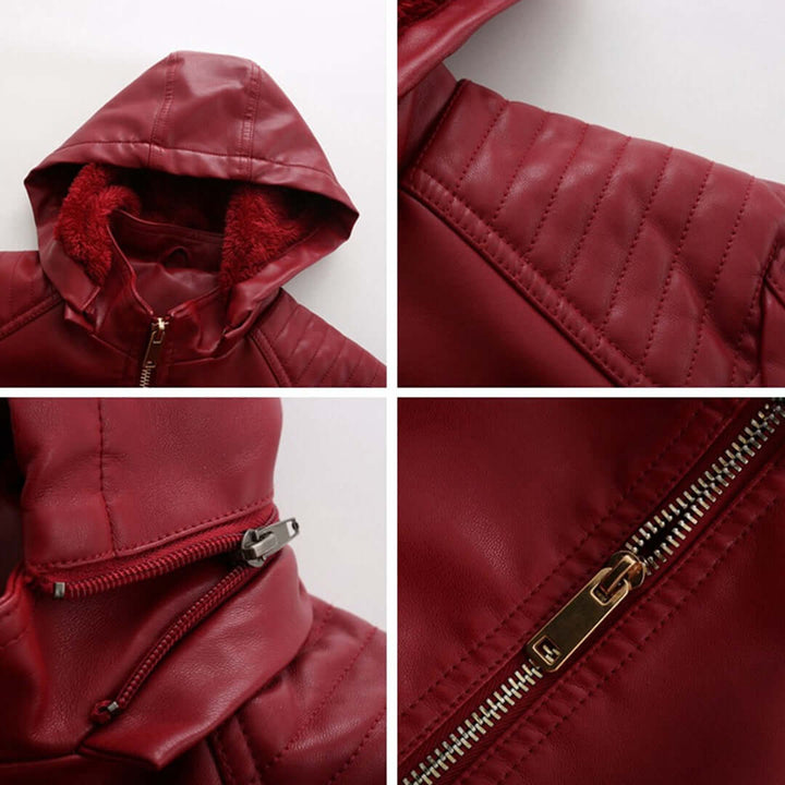 Women's Detachable Hood Jacket
