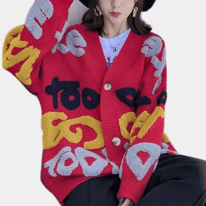 Women's Lightweight Knitted Cardigan