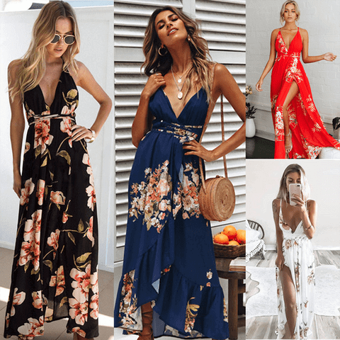 Maxi Dress - Elegant Flowing Fit