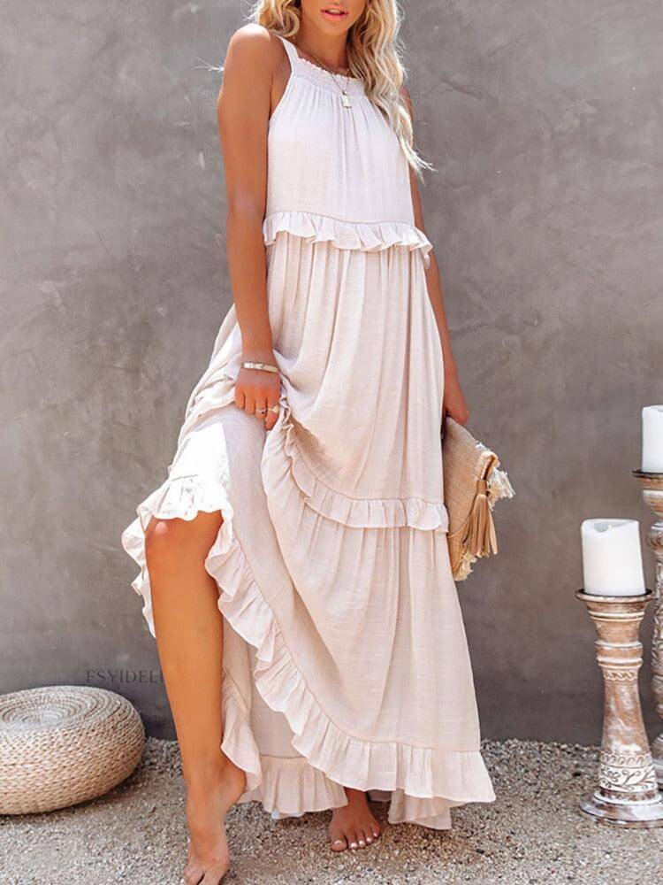 Sleeveless Midi Dress