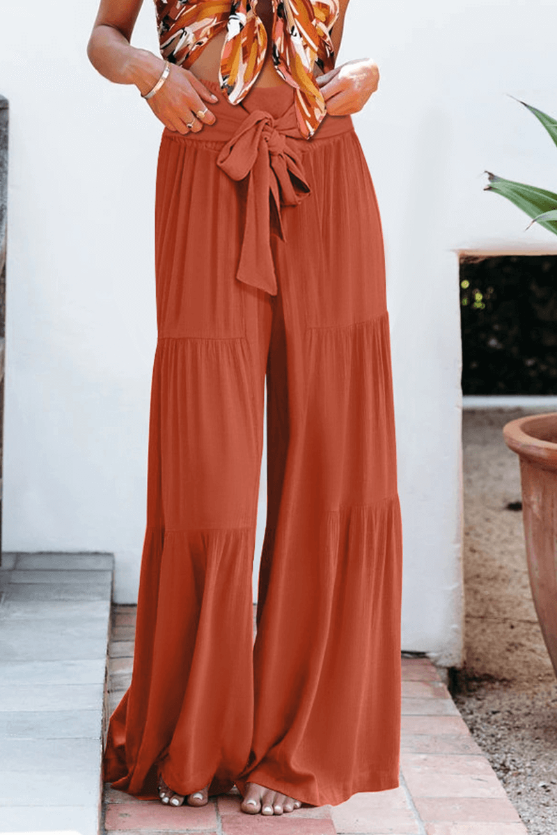 Women's Loose High Waist Wide Leg Pants
